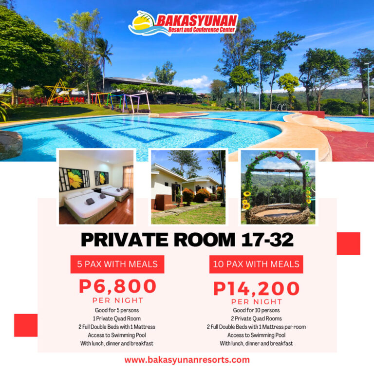 Promos & Rates – Bakasyunan Resorts